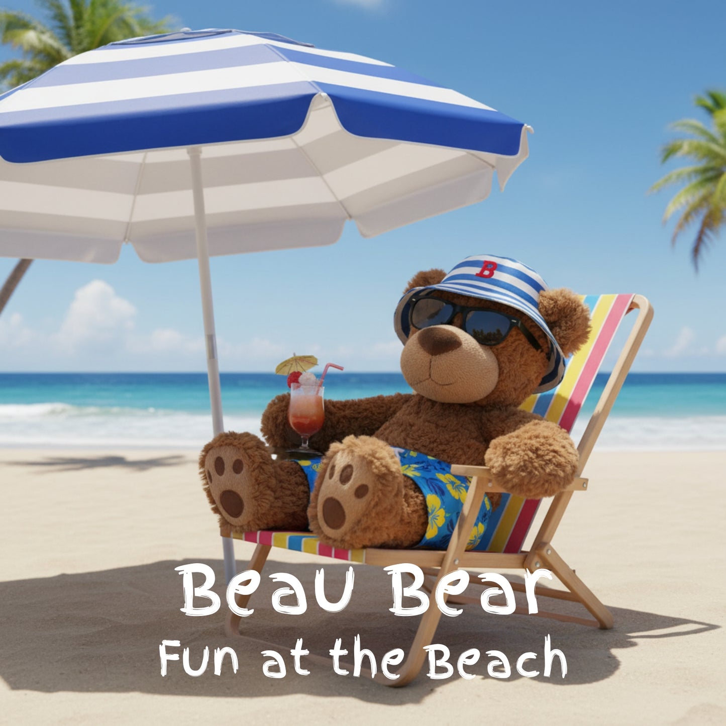 Beau Bear - Fun at the Beach - Book