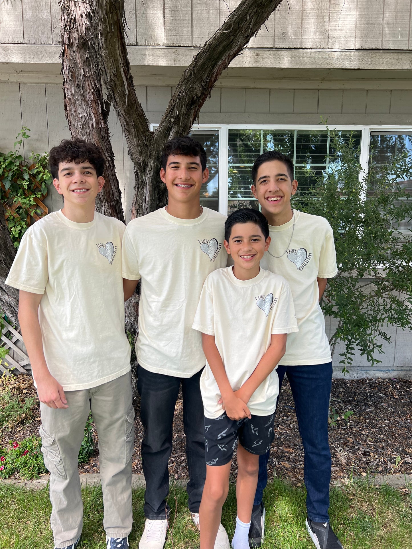 Castaneda Siblings Line - Unisex garment-dyed heavyweight t-shirt
