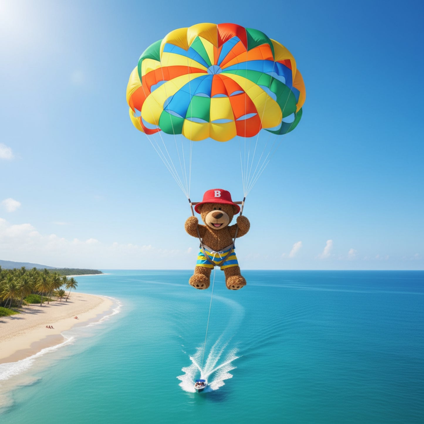 Beau Bear - Fun at the Beach - Book