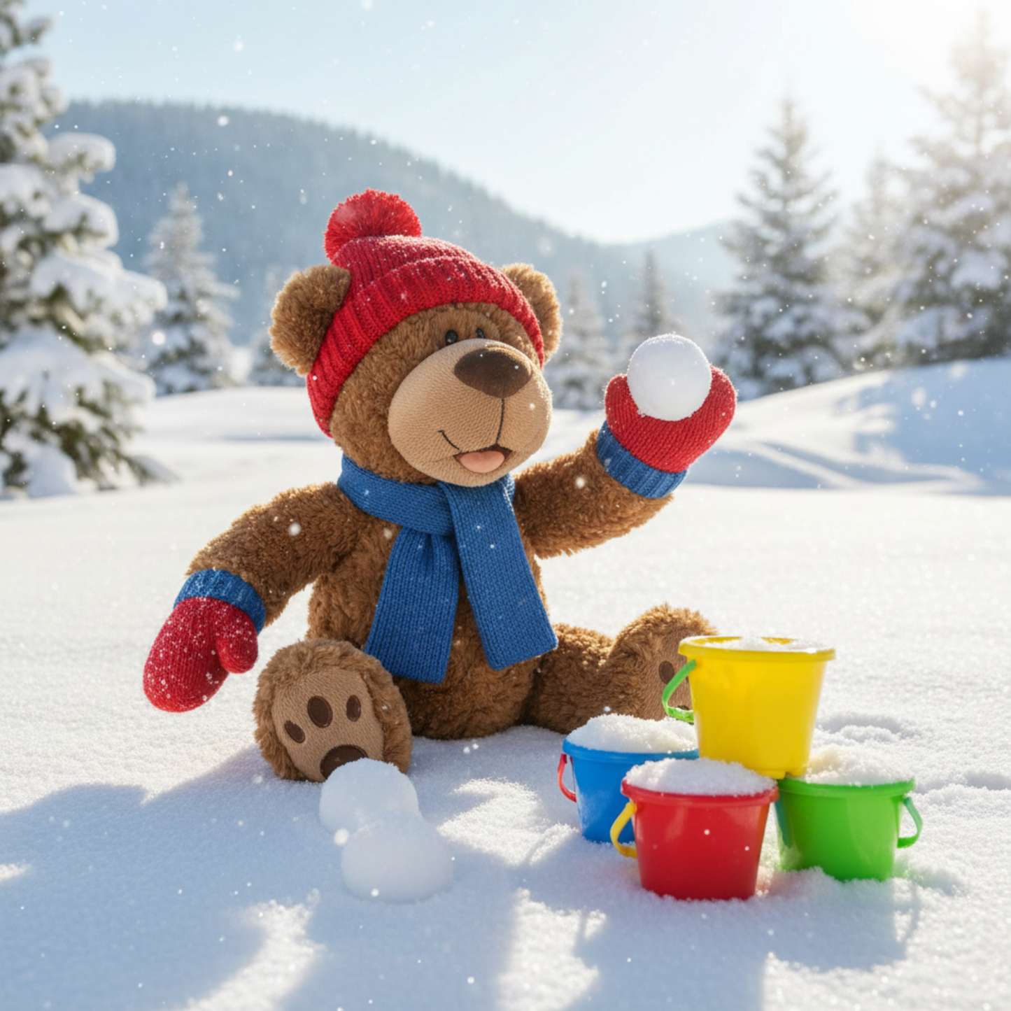 Beau Bear - Fun in the Snow - Book