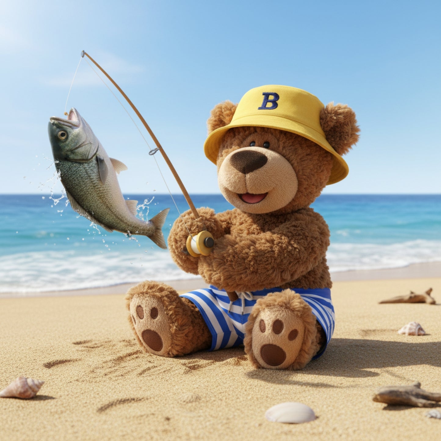 Beau Bear - Fun at the Beach - Book