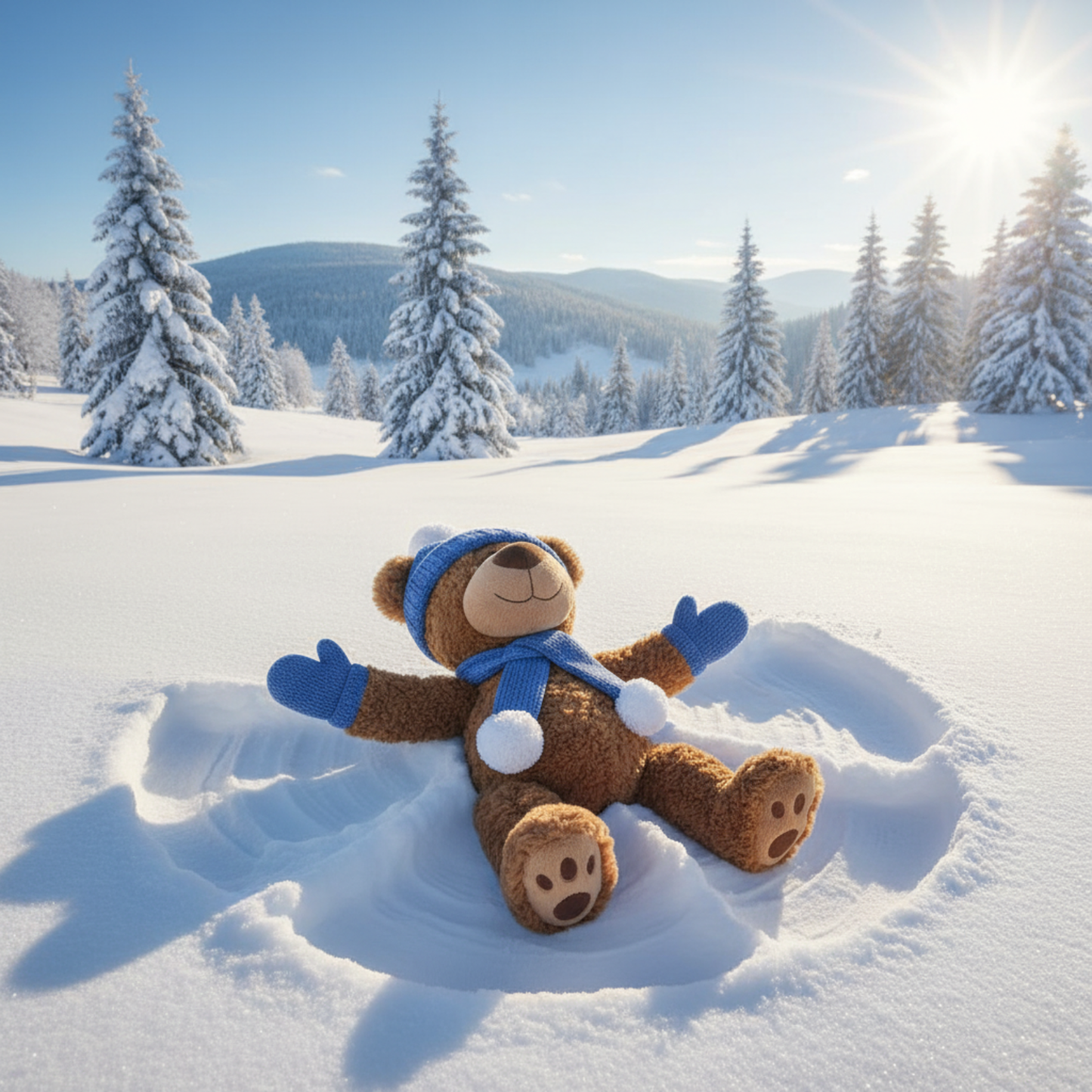 Beau Bear - Fun in the Snow - Book