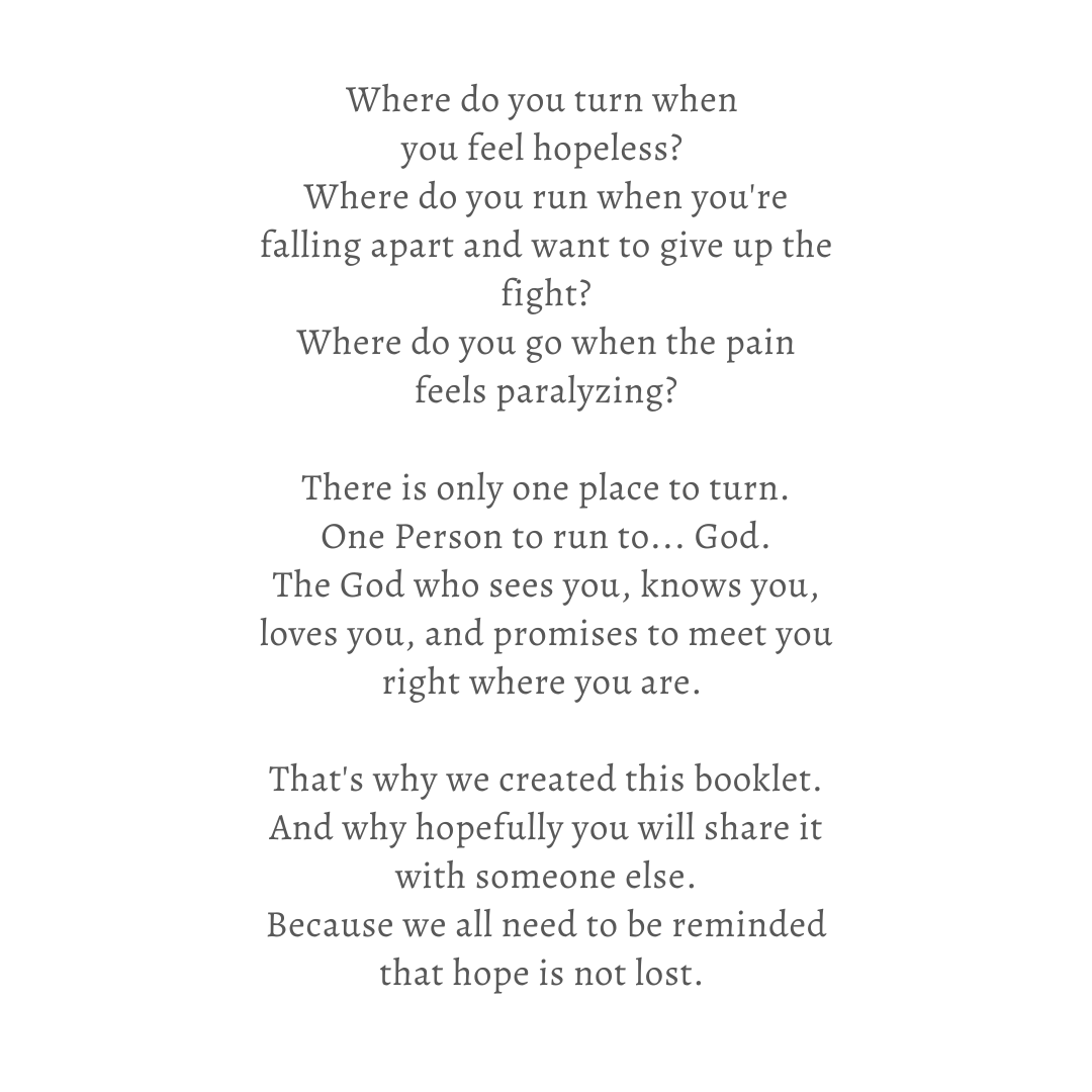 Light Your Heart With Hope - Podcast Booklet