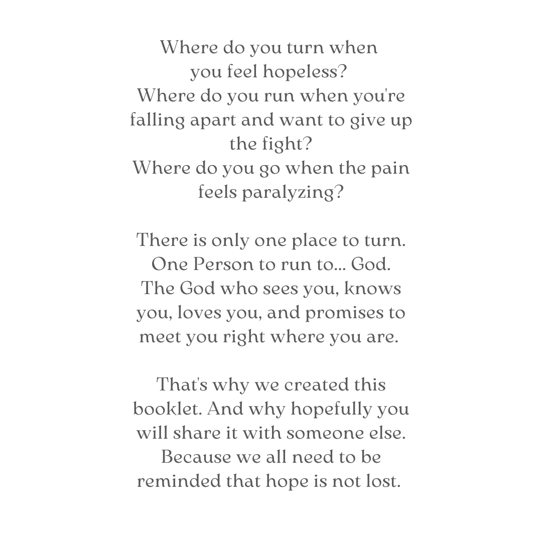 Light Your Heart With Hope - Booklet