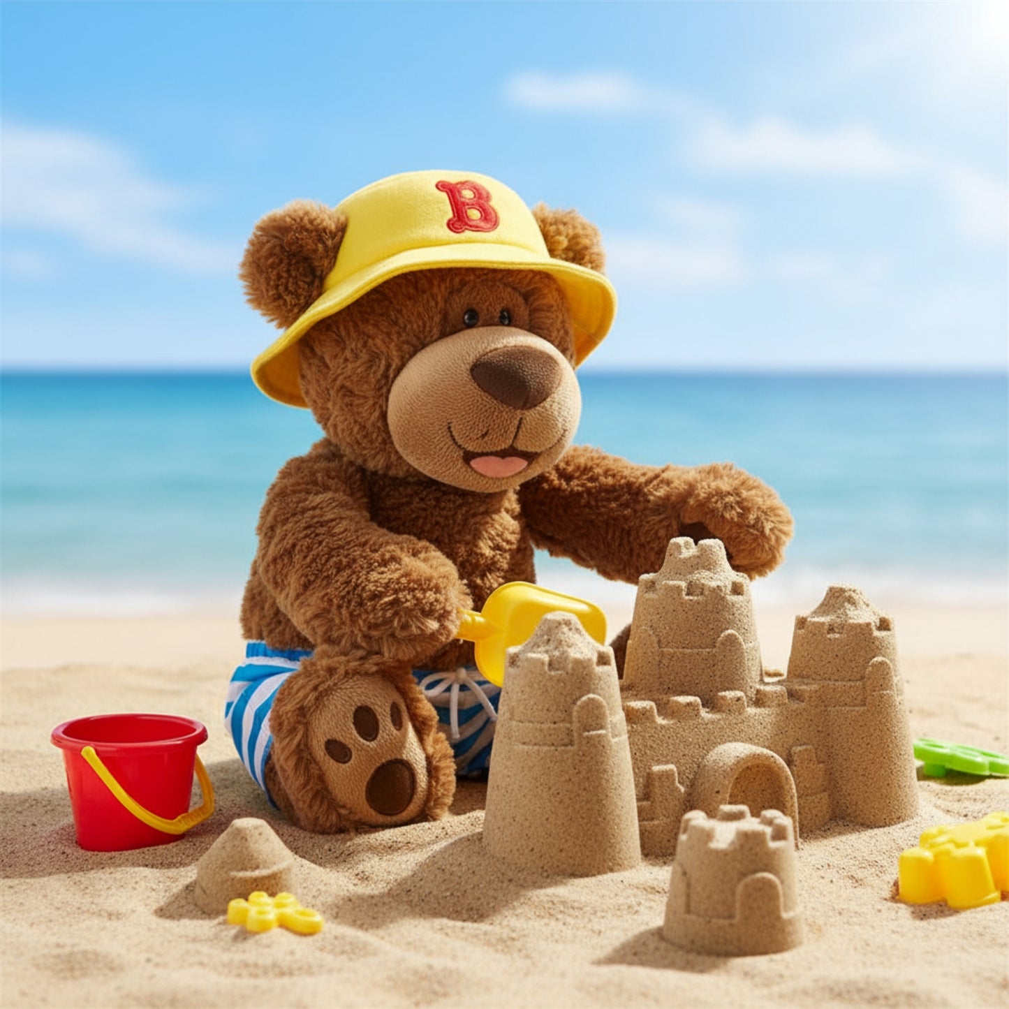 Beau Bear - Fun at the Beach - Book