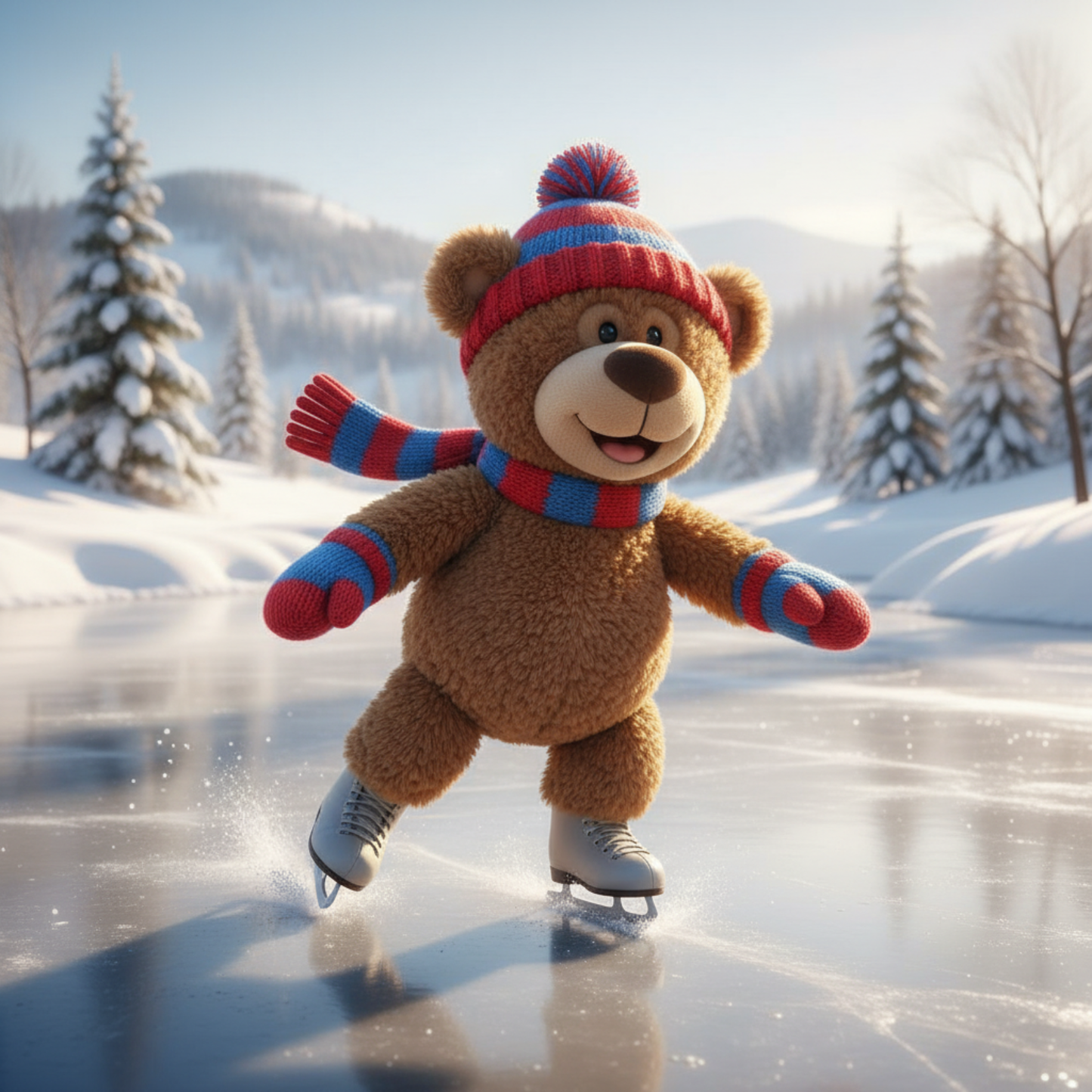 Beau Bear - Fun in the Snow - Book