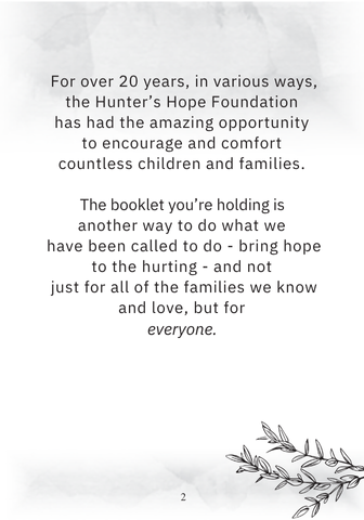 Light Your Heart With Hope - Booklet (original)