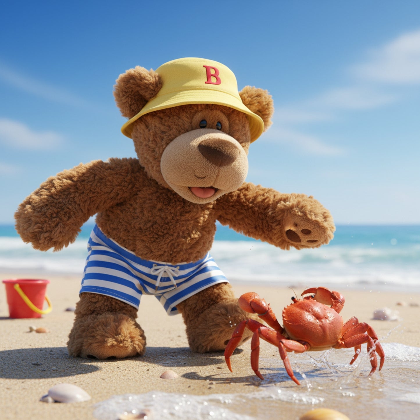 Beau Bear - Fun at the Beach - Book