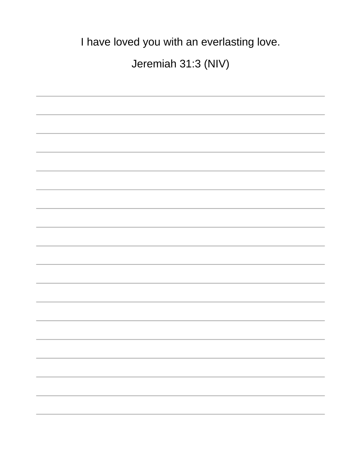 Watercolor Scripture Journal