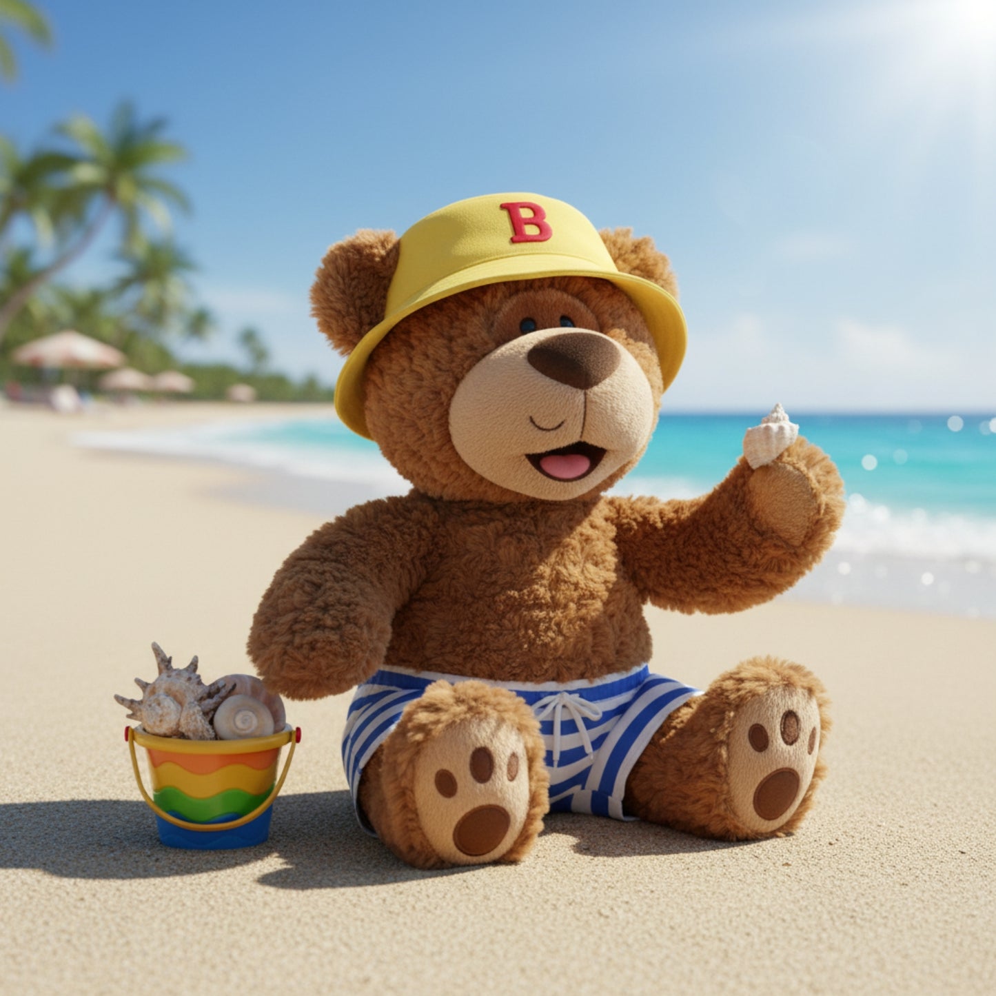 Beau Bear - Fun at the Beach - Book