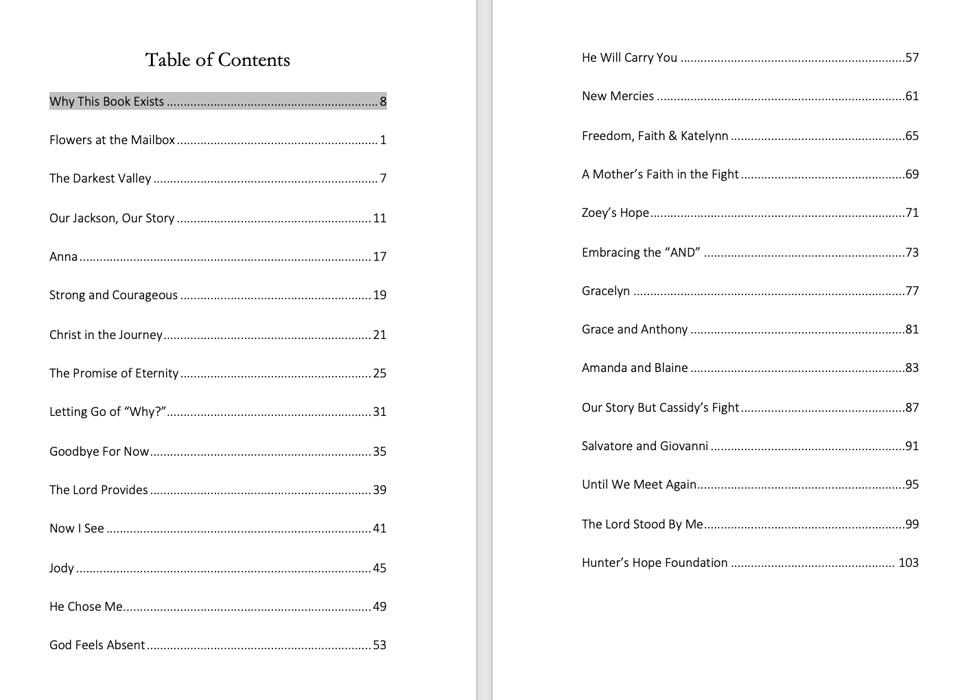 Comfort Booklet (2026 New Release)