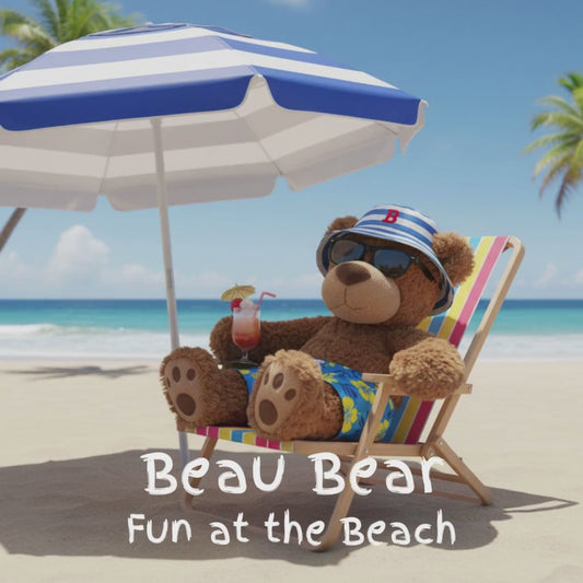 Beau Bear - Fun at the Beach - Book