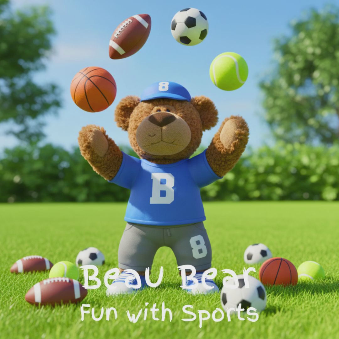 Beau Bear - Fun with Sports - Book – Hunter's Hope Shop